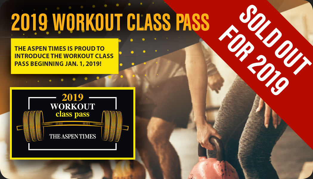 2019 Workout Class Pass :: Good for One Class Per Month at each of the Participating Facilities